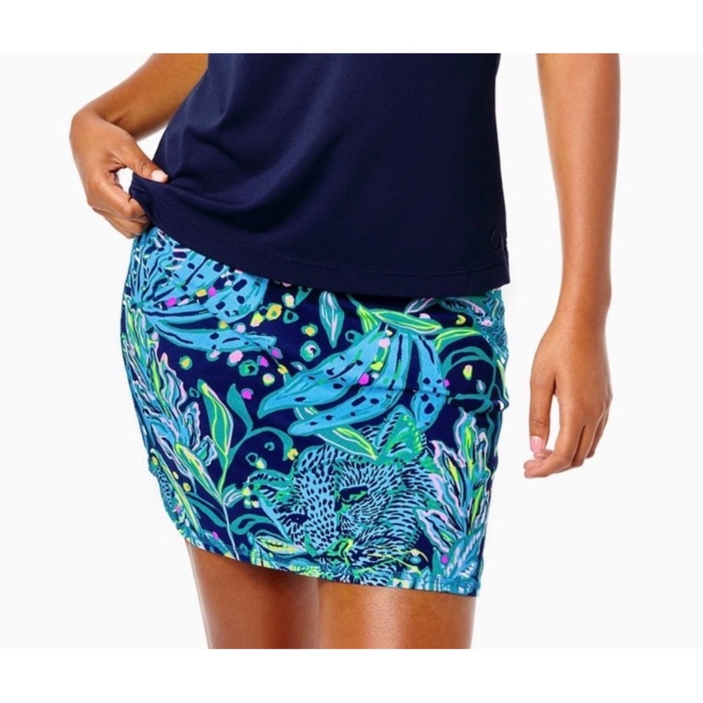 Lilly Pulitzer Luxletic Skort Women Size XL Beach Golf Tennis Resortwear Coastal